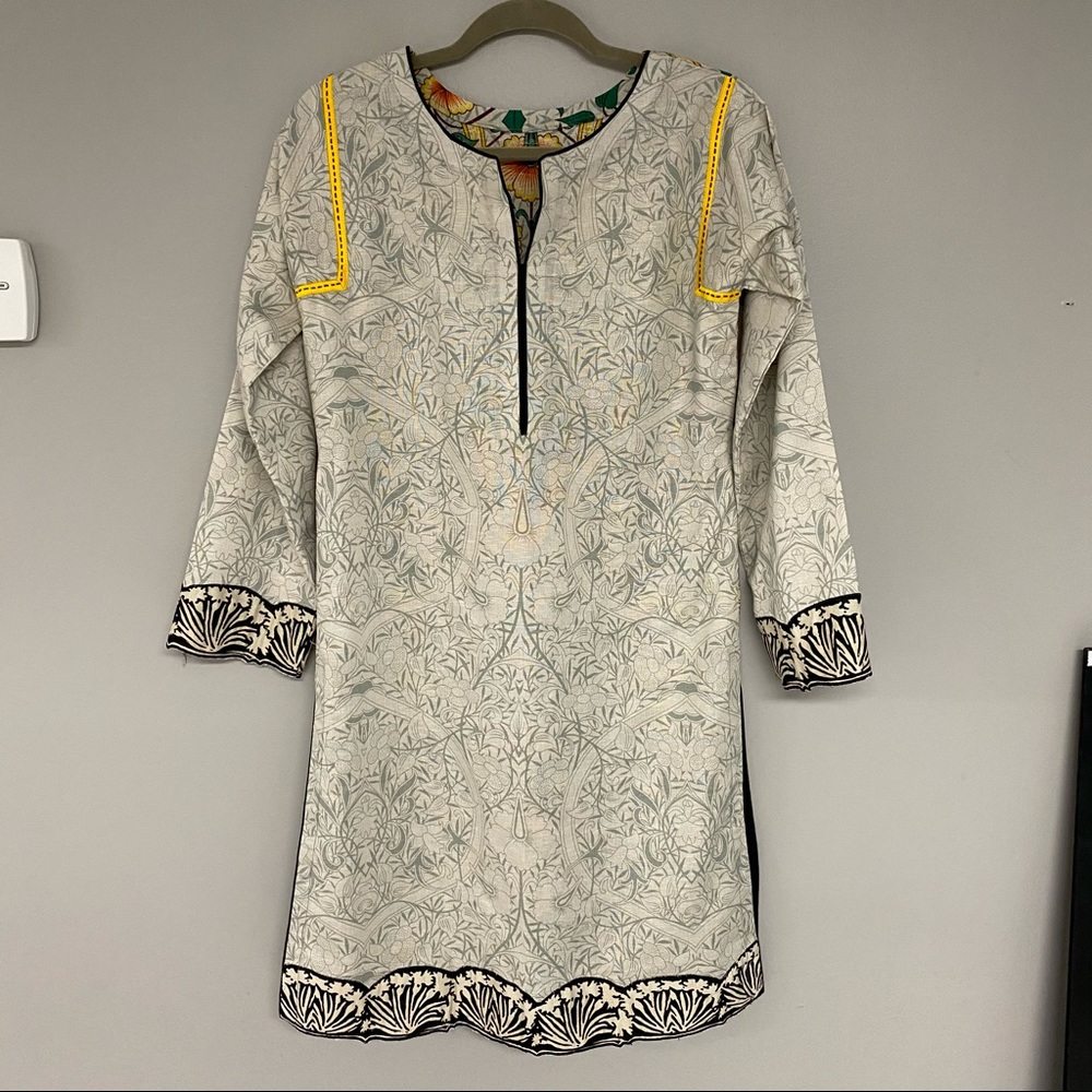 Nishat 3 piece suit with shirt trouser and shawl